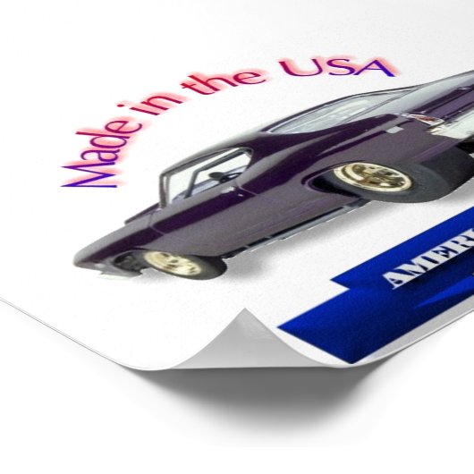 米国製 ポスター (角)