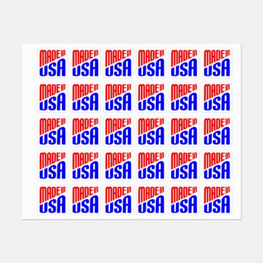 米国製 ラベル (シート)
