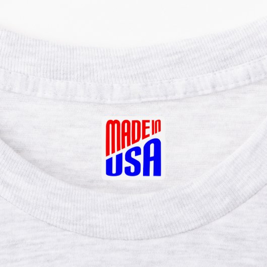 米国製 ラベル (貼付)