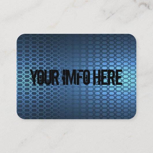 米国製 名刺 (裏面)