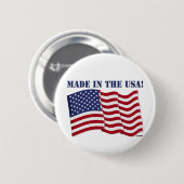 米国製! 缶バッジ (正面&裏面)