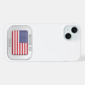 米国製 iPhoneケース (裏面横)