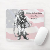 米国製MKVの深海のダイバー マウスパッド (マウス)