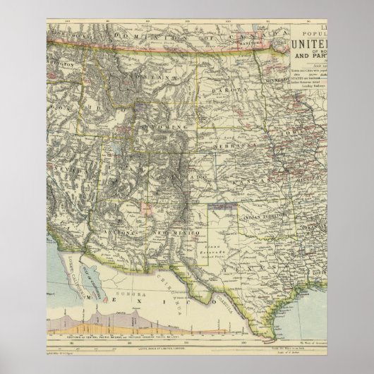 米国西部 ポスター (正面)