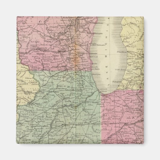 米国西部 マグネット (正面)