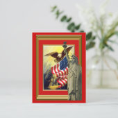 米国記号 ポストカード (スタンド正面)