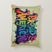 米国誇りを持った人になる アクセントクッション (裏面(縦))