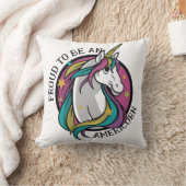 米国誇りを持った人になる クッション (ブランケット)