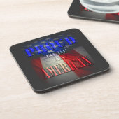 米国誇りを持った人になる コースター (左側)