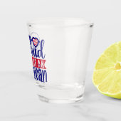 米国誇りを持った人になる ショットグラス (右)