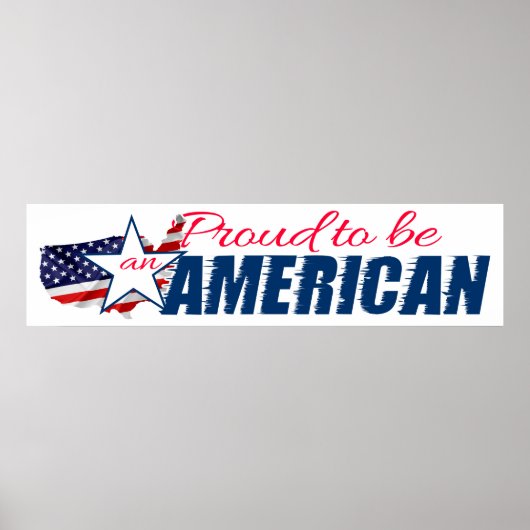 米国誇りを持った人になる ポスター (正面)