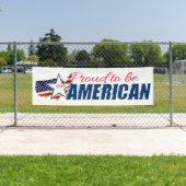 米国誇りを持った人になる 横断幕 (インサイチュ)