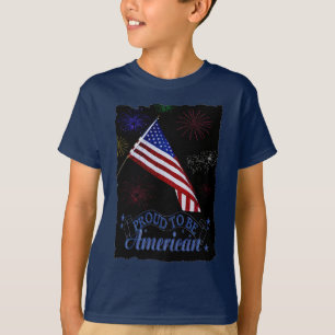 米国誇りを持った人になる Tシャツ