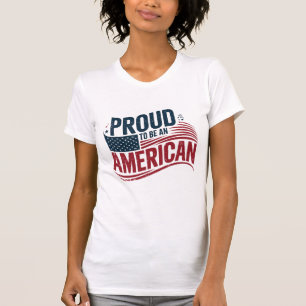 米国誇りを持った人になる Tシャツ