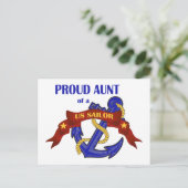 米国誇りを持った船乗りの叔母 ポストカード (スタンド正面)