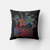 米国誇りを持った クッション (裏面)