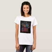 米国誇りを持った Tシャツ (正面フル)