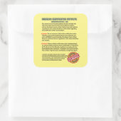 米国認証協会 スクエアシール (バッグ)