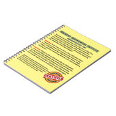 米国認証協会 ノートブック (左側)