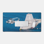 米国誘導ミサイル駆逐艦 – DDG-1000 デスクマット (キーボード&マウス)