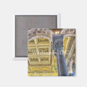 米国議会図書館 マグネット (正面/裏面)