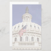 米国議会建物（ワシントンDC） 便箋 (正面/裏面)