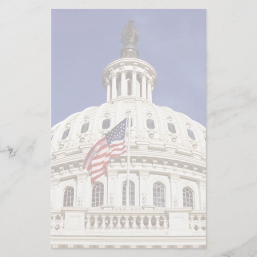 米国議会建物（ワシントンDC） 便箋 (正面)