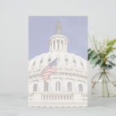 米国議会建物（ワシントンDC） 便箋 (スタンド正面)