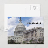 米国議会議事堂 ポストカード (正面/裏面)