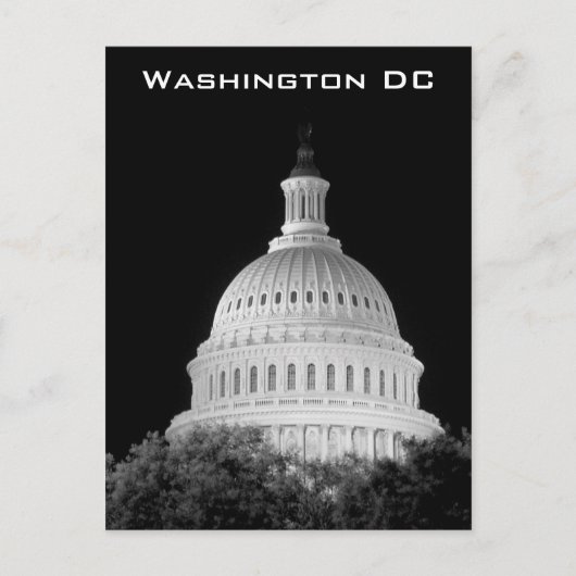 米国議会議事堂 ポストカード (正面)