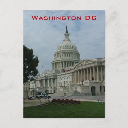 米国議会議事堂 ポストカード (正面)