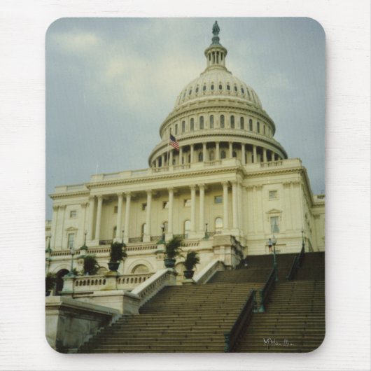 米国議会議事堂 マウスパッド (正面)