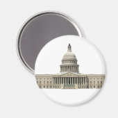 米国議会議事堂:ワシントンD.C. マグネット (正面/裏面)