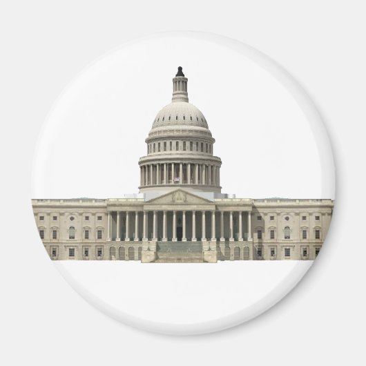 米国議会議事堂:ワシントンD.C. マグネット (正面)