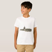 米国議会議事堂:ワシントンD.C. Tシャツ (正面フル)