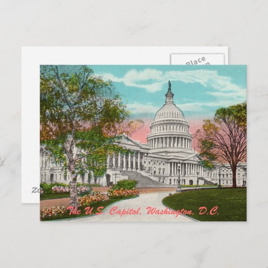 米国資本ヴィンテージはがき ポストカード (正面/裏面)