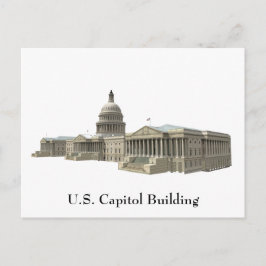米国資本建物:ワシントンDC ポストカード