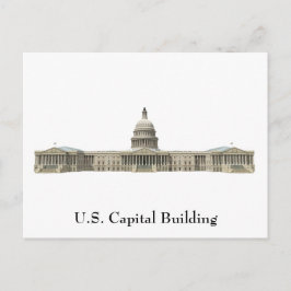 米国資本建物:ワシントンDC ポストカード