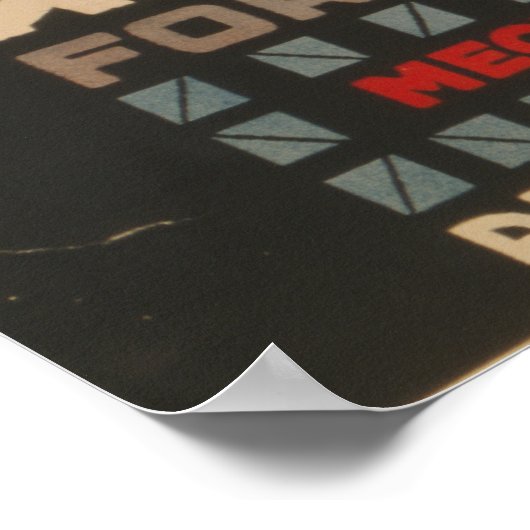 米国赤十字の指名手配 ポスター (角)