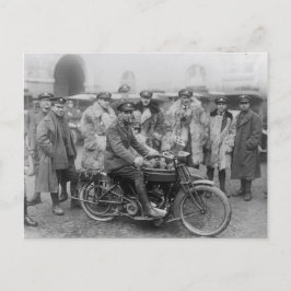 米国赤十字救急車の運転手 ポストカード