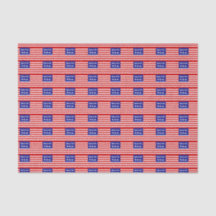 米国赤白と青のアメリカ国旗で作られる