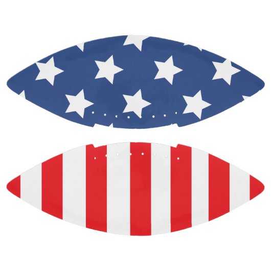 米国赤白青の愛国心のある米国国旗 アメリカンフットボール (パネル)