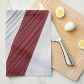 米国赤白・青米国愛国国旗 キッチンタオル (四つ折り)