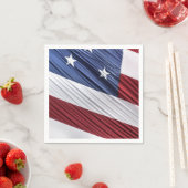 米国赤白・青米国愛国国旗 スタンダードカクテルナプキン (インサイチュ)