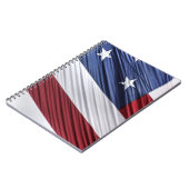 米国赤白・青米国愛国国旗 ノートブック (左側)