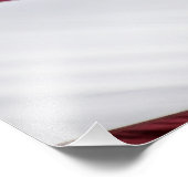 米国赤白・青米国愛国国旗 フォトプリント (角)