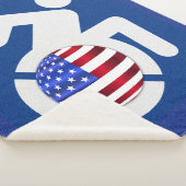 米国身体障害者 シェルパブランケット (3/4)