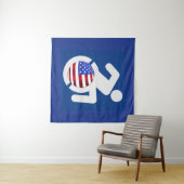 米国身体障害者 タペストリー (インサイチュ(横))