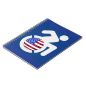 米国身体障害者 ノートブック (左側)