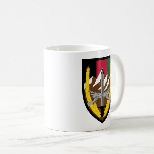 米国軍アフガニスタン- USAE コーヒーマグカップ (正面右)